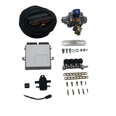 4 Silindir Enjektör Rayı 56 Pin ECU CNG GNV Oto Doğal Gaz Ekipmanları İçin Dönüşüm Kitleri