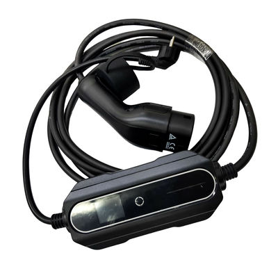 satın al IEC62196 Standart Plug In EV Taşınabilir Şarj Cihazı 1 Fazlı AC 16A Ayarlanabilir 3.5kw online manufacture