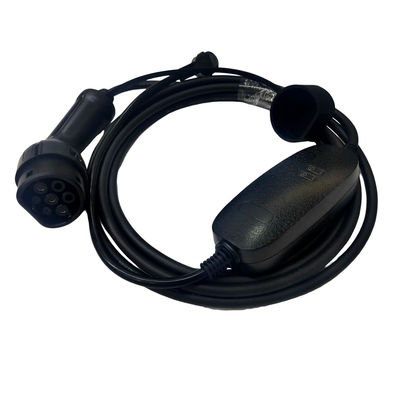 satın al AC 16A Avrupa 1 Faz 1.0 EV Taşınabilir Şarj Cihazı Tip 2 IEC62196 online manufacture