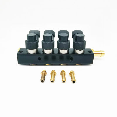 Kalite  1 Ω high speed 4 Cylinder LN-LHS04 LPG CNG Injector Rail For CNG / GPL Conversion Kits For All Cars Fabrika