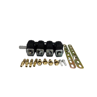 4 Silindirli Otomotiv GPL GNV Dönüşüm Kiti için 3 Ohm LN-LIG1S LPG CNG Ray Enjektörü