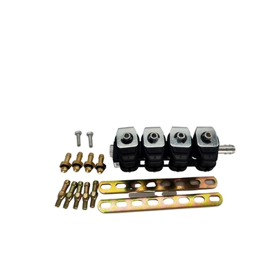 4 Silindirli Otomotiv GPL GNV Dönüşüm Kiti için 3 Ohm LN-LIG1S LPG CNG Ray Enjektörü
