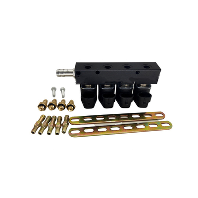 4 Silindirli Otomotiv GPL GNV Dönüşüm Kiti için 3 Ohm LN-LIG1S LPG CNG Ray Enjektörü