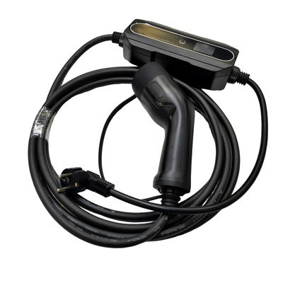 IEC62196 Standart Plug In EV Taşınabilir Şarj Cihazı 1 Fazlı AC 16A Ayarlanabilir 3.5kw
