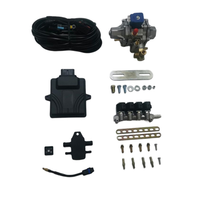 CNG Mini Dönüşüm Kitleri, 48 Pin ECU'lu 4 Silindirli Enjektör Raylı CNG GNV Otomobilleri İçin