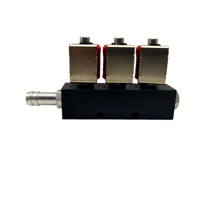 CNG / LPG Ortak Enjektör Rayı için Kırmızı 2 Ohm / 3 Ohm 3 Silindir LN-VTK03