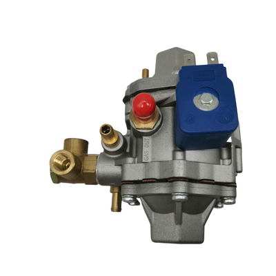 Alüminyum Alaşım Mavi ve Gümüş CNG Basınç Düzenleyicisi 17W Bobin Gücüyle