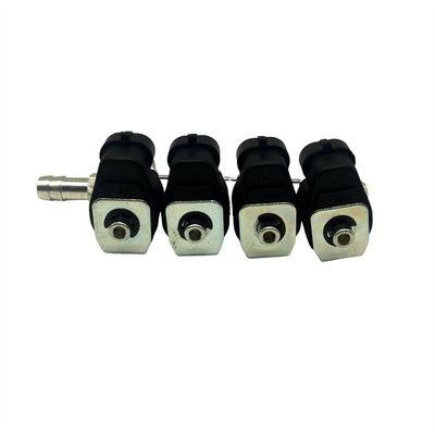 4 Silindir LPG CNG Alaşım Enjeksiyonu 12V Voltaj ve 2 Ohm Direniş