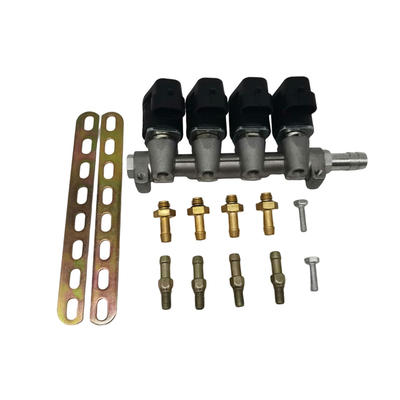 4 Silindir LPG CNG Alaşım Enjeksiyonu 12V Voltaj ve 2 Ohm Direniş
