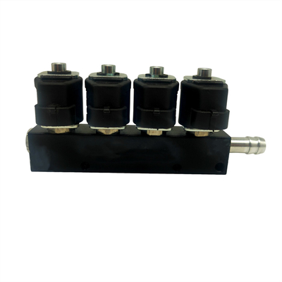 4 Silindirli Araçlar için Alaşım 12V LPG CNG Enjeksiyonu Profesyonel Test Edilmiş 3 Ohm Direniş