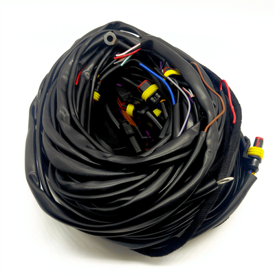 56 Pin ECU Kablolama Bağlantısı Çoklu Bağlantılarla Ve PVC Boru Koruması