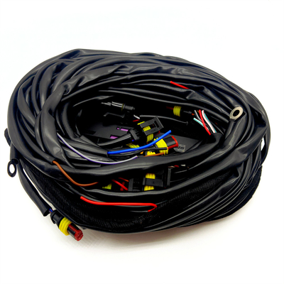 56 Pin ECU Kablolama Bağlantısı Çoklu Bağlantılarla Ve PVC Boru Koruması