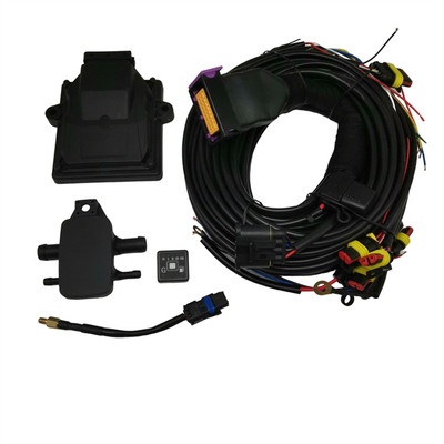 Siyah 3/4 Silindir ECU Profesyonel Test CNG/LPG Çok Noktalı Motoru için Standarta Uygulanır