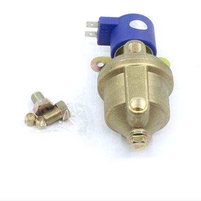Solenoid Valf ile Entegre Bronz U Şekli Kanal CNG LPG Yakıt Filtresi