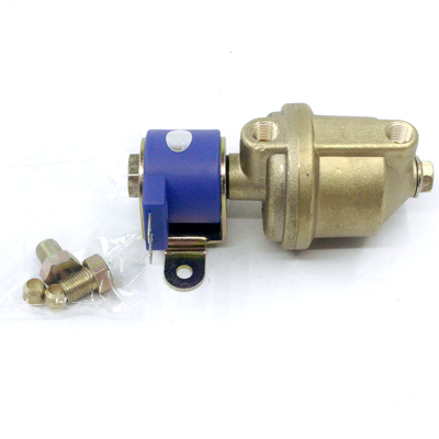 Solenoid Valf ile Entegre Bronz U Şekli Kanal CNG LPG Yakıt Filtresi