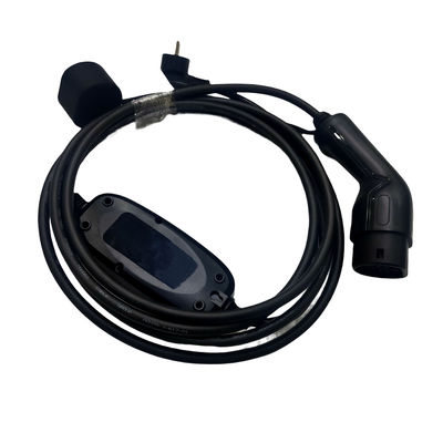 Good price 1 Faz 16A 3.5KW IEC62196 EV Taşınabilir Şarj Cihazı 1.0 Tip 2, Schuko Şarj Fişi ile çevrimiçi