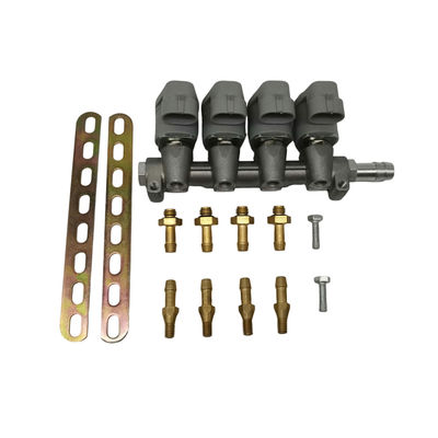 Good price LPG/CNG için gri enjeksiyon rayı 2 Ohm dirençli CNG veya LPG 4 zamanlı arabalar için profesyonel test çevrimiçi